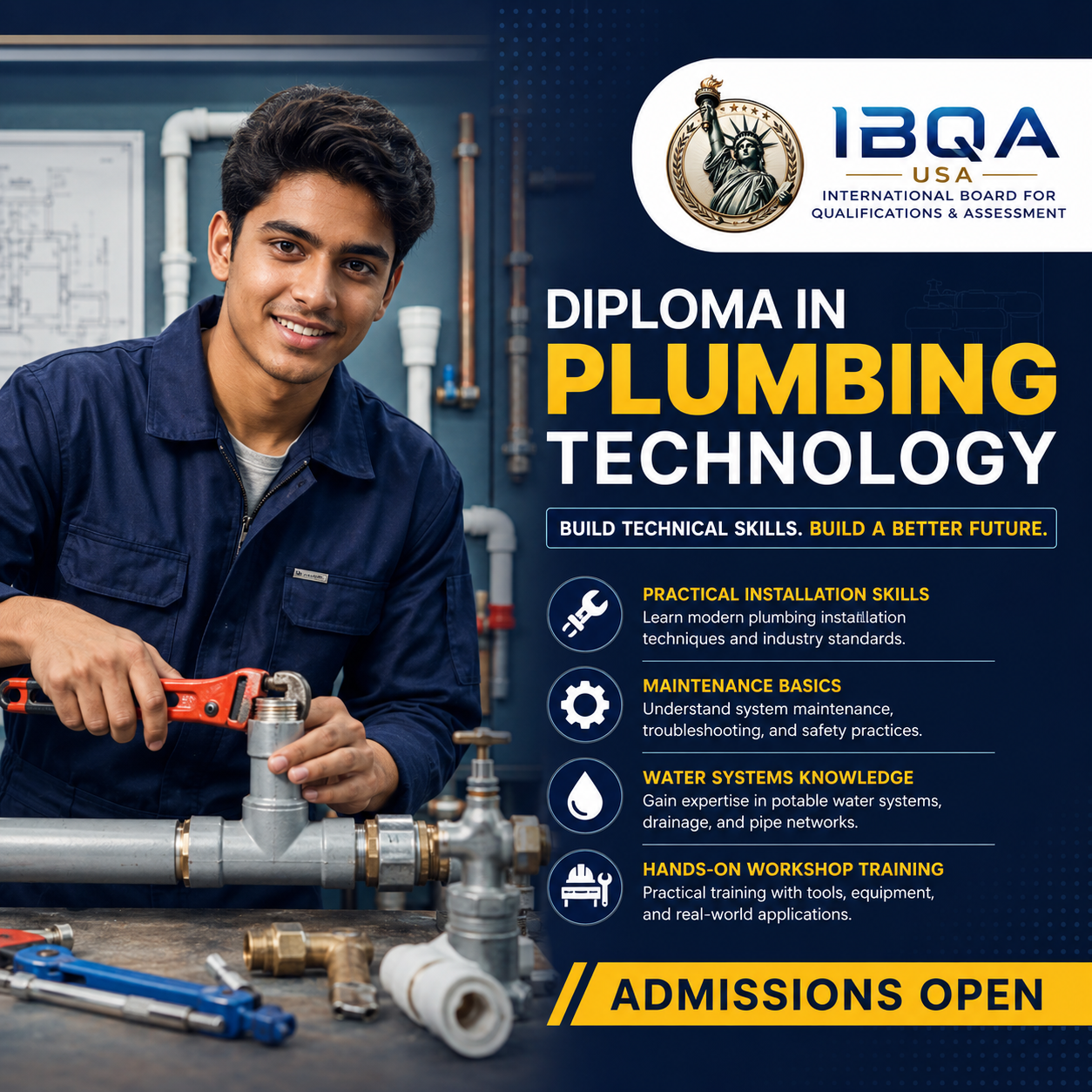 Diploma In Plumbing Technology