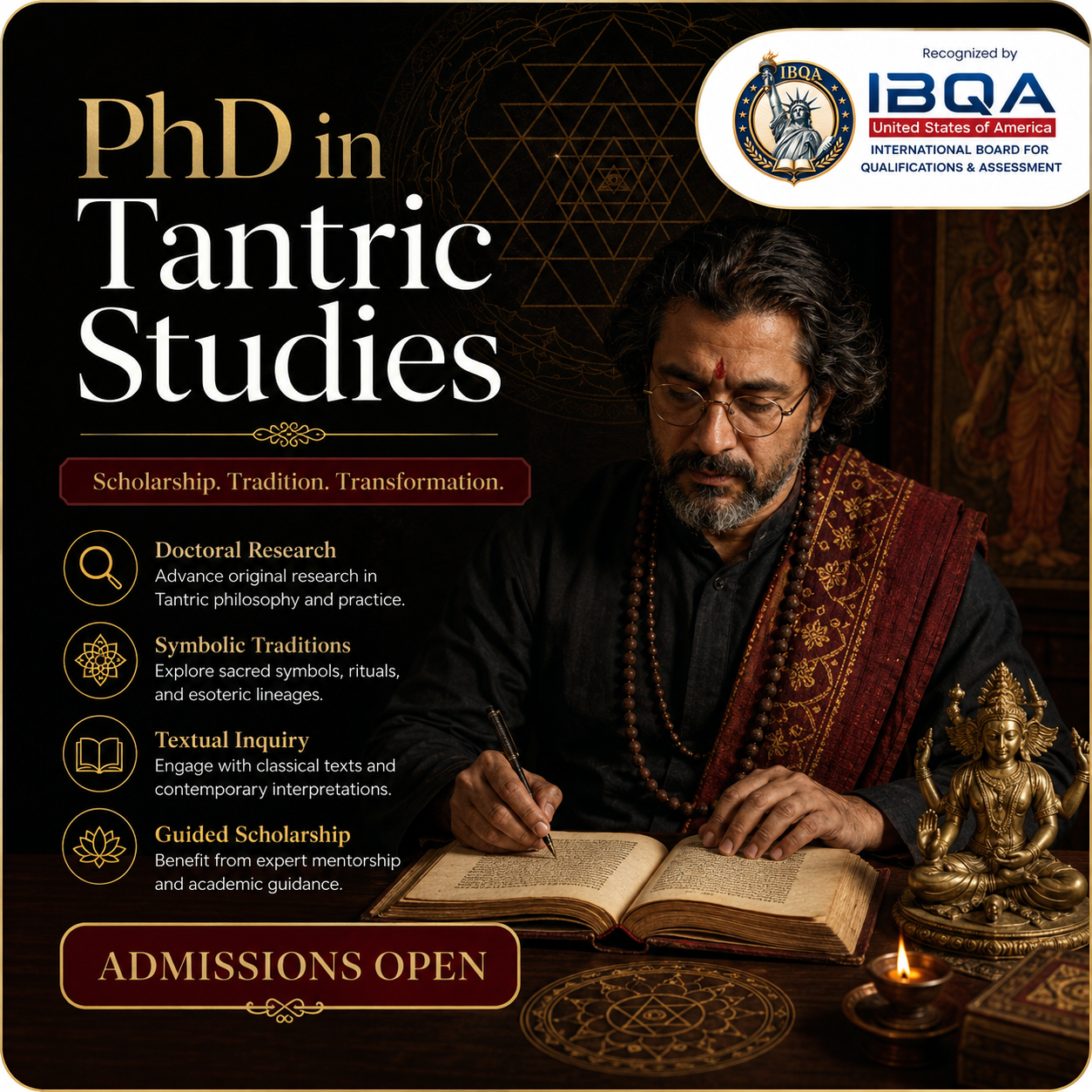 PhD In Tantric Studies