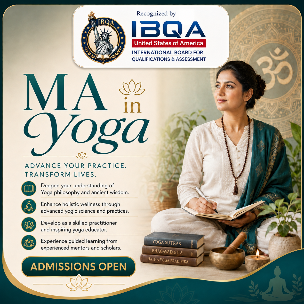 MA In Yoga